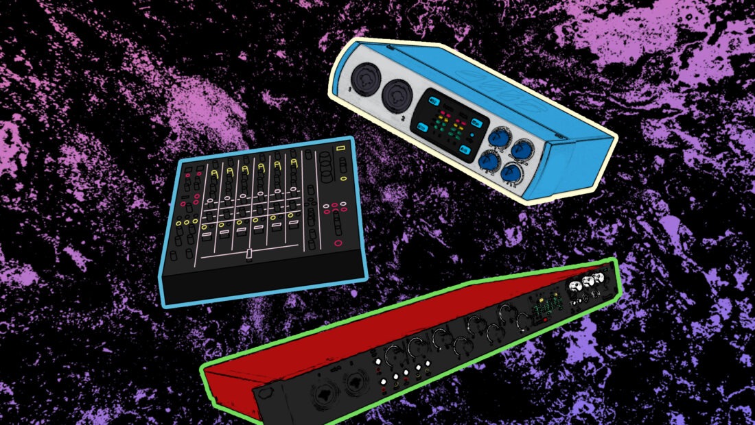 Audio interface vs. audio mixer which is right for you 