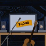 Home studio layout vocal tracking for under $1000