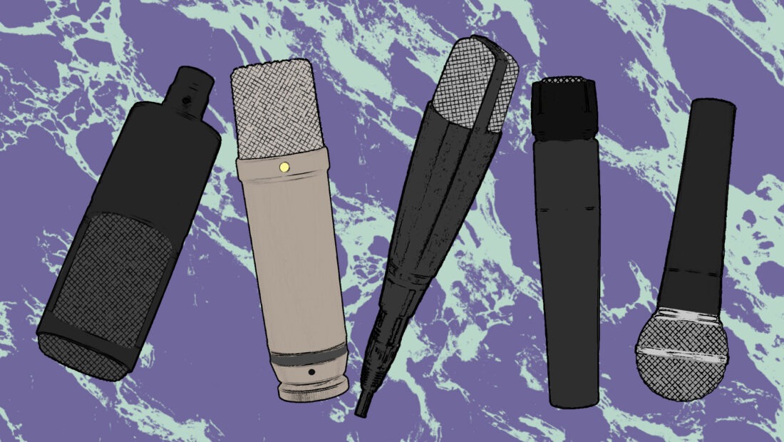 Entry level microphones for your home studio