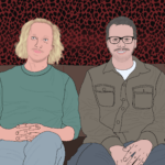 The two founders of Montreal's Sud-Ouest Recording Service, William (Will) Poulin and Matt Damron.